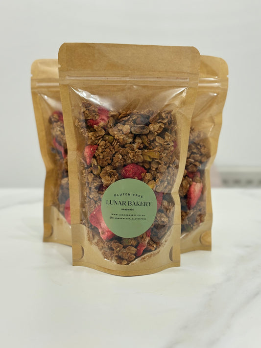 Pistachio Strawberry Granola