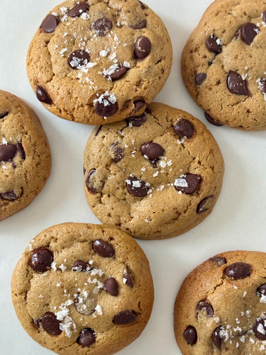 Dark Chocolate Chip Cookies