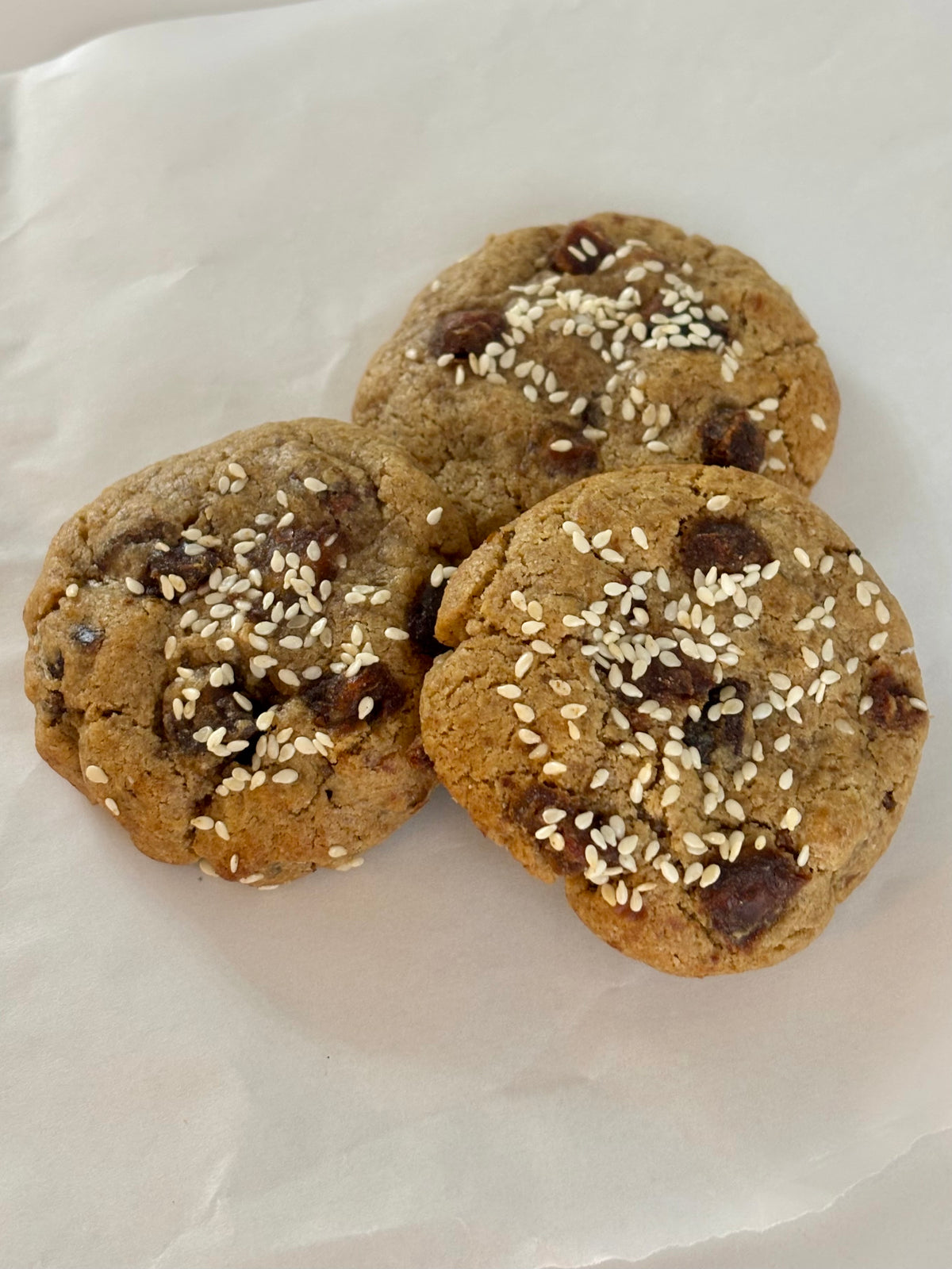 Tahini Date Cookies